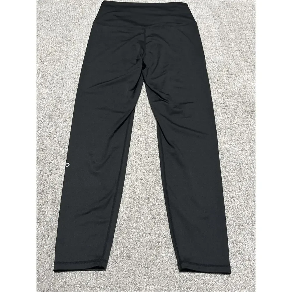 Alo Yoga Airlift Black High Waist Leggings 24” Inseam Size Unknown See Pics